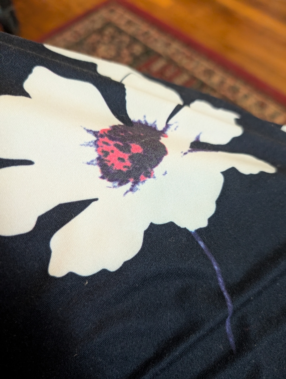 Amazon Krandia Maxi Dress, XL, Cotton Knit, Crossover Top, A Line, Short Sleeves - Picture 7 of 7